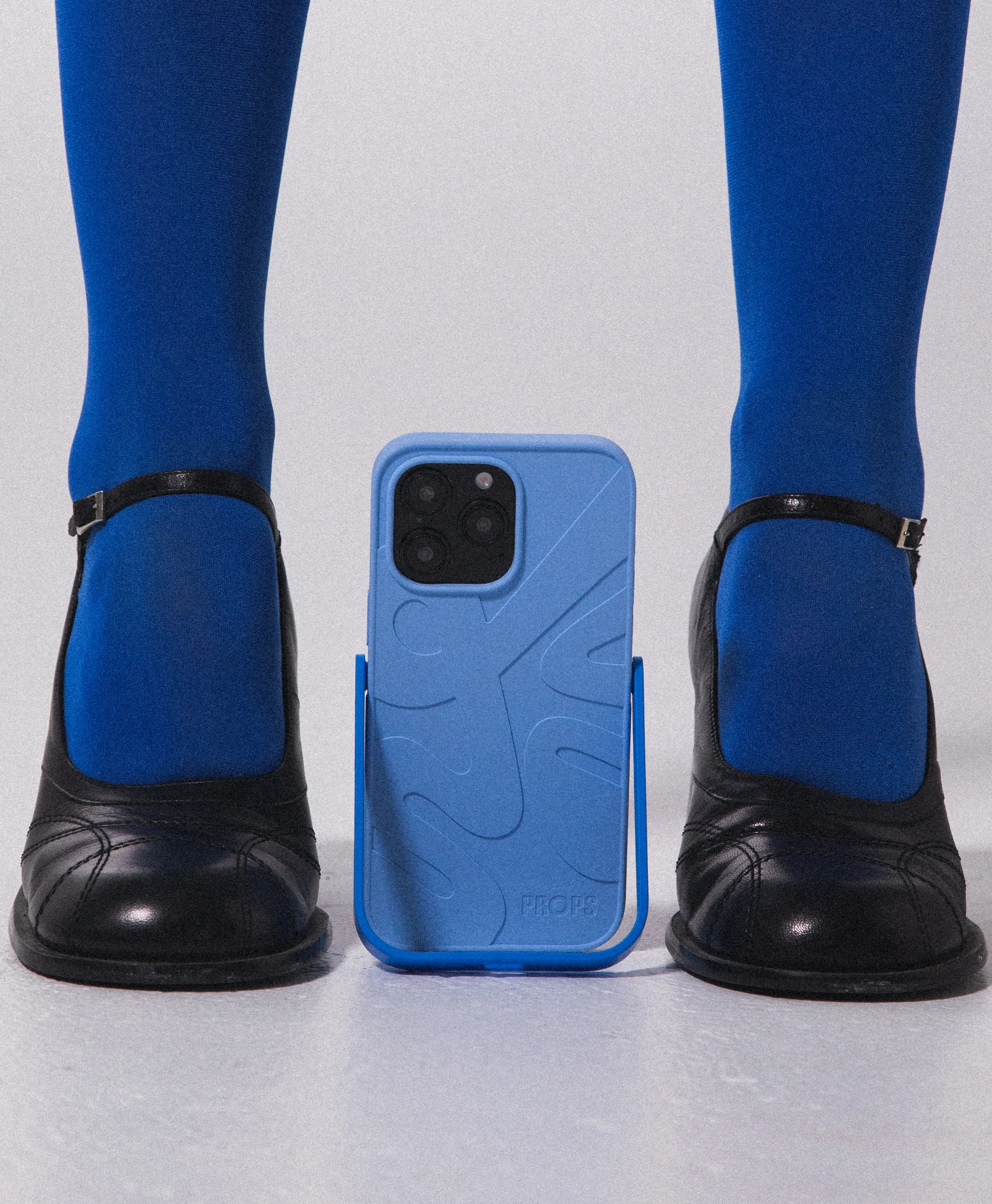 The Props iPhone 16 Case - Blue Frills - Image 3